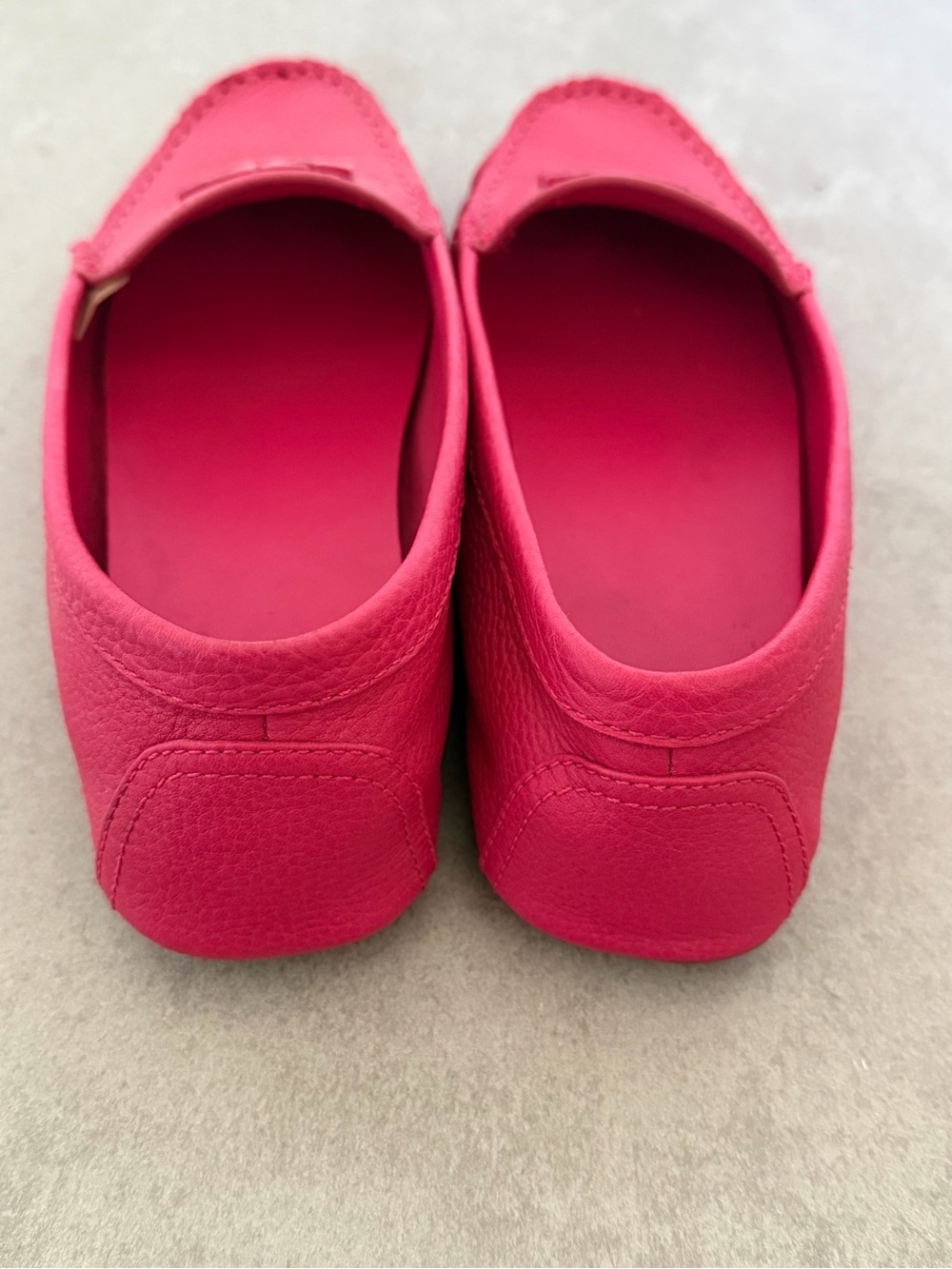 Tory Burch Women's Pink Leather loafers, Moccasins - Picture 3 of 6